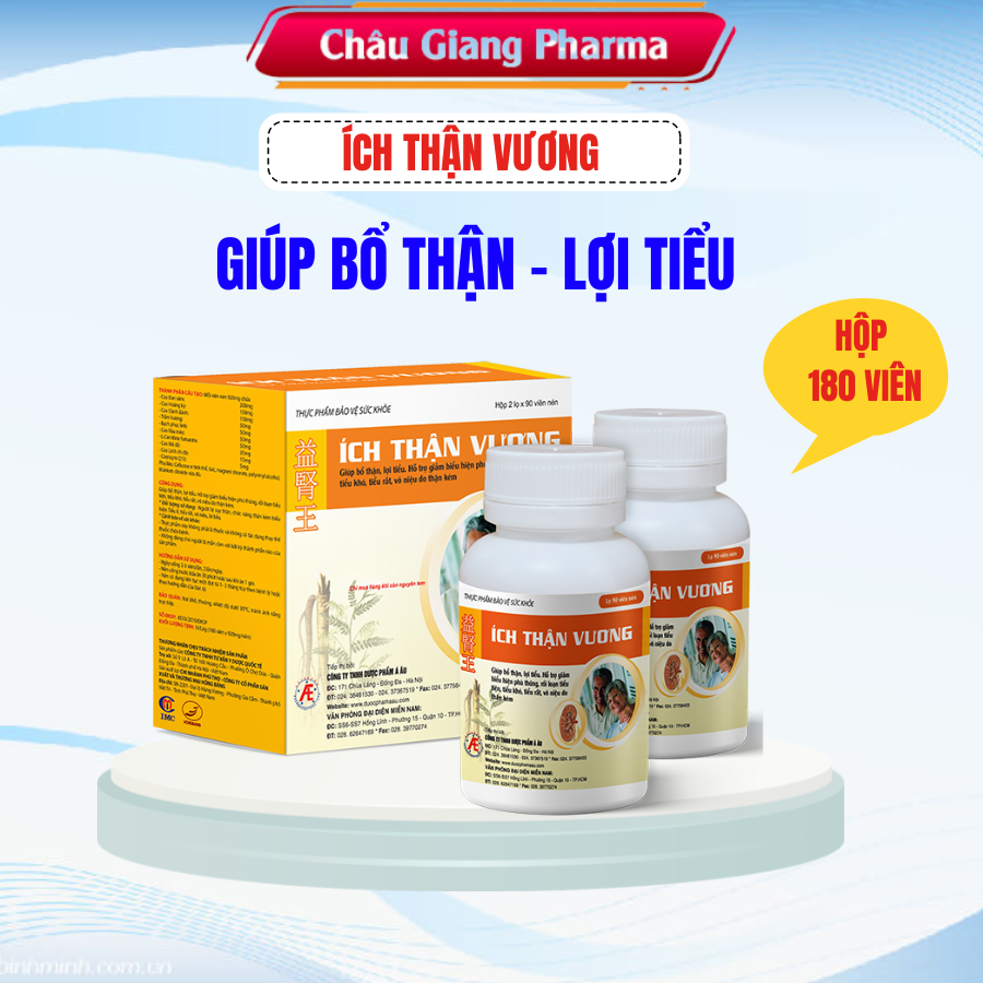 TPBVSK Ích Thận Vương hộp 180 viên 