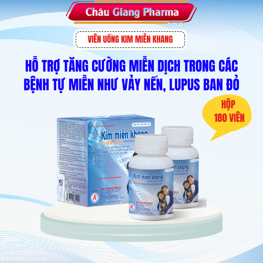 Combo Kim Miễn Khang (2 lọ x 90 viên) 