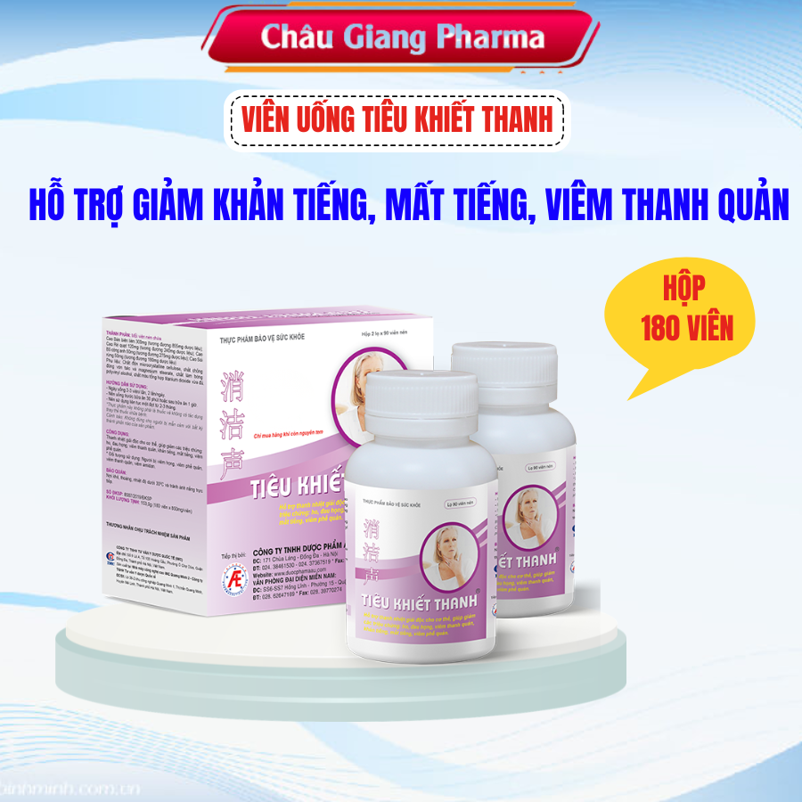 Tiêu Khiết Thanh 180 viên 