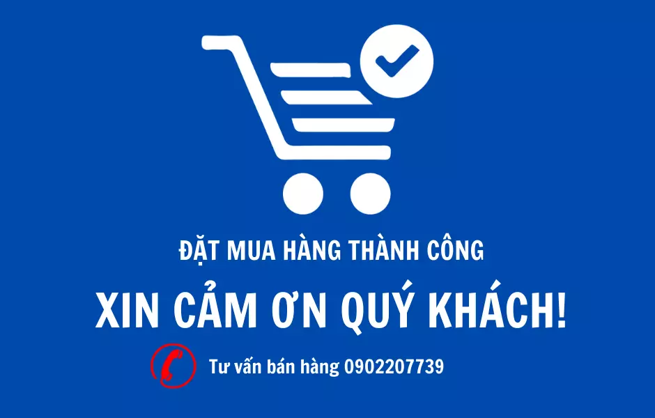 Đặt hàng thành công