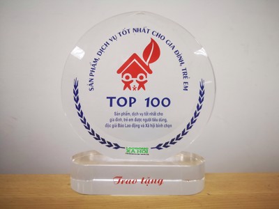 Dược Phẩm Á Âu vinh dự nhận giải thưởng "Top 100 sản phẩm, dịch vụ tốt cho gia đình và trẻ em" năm 2014